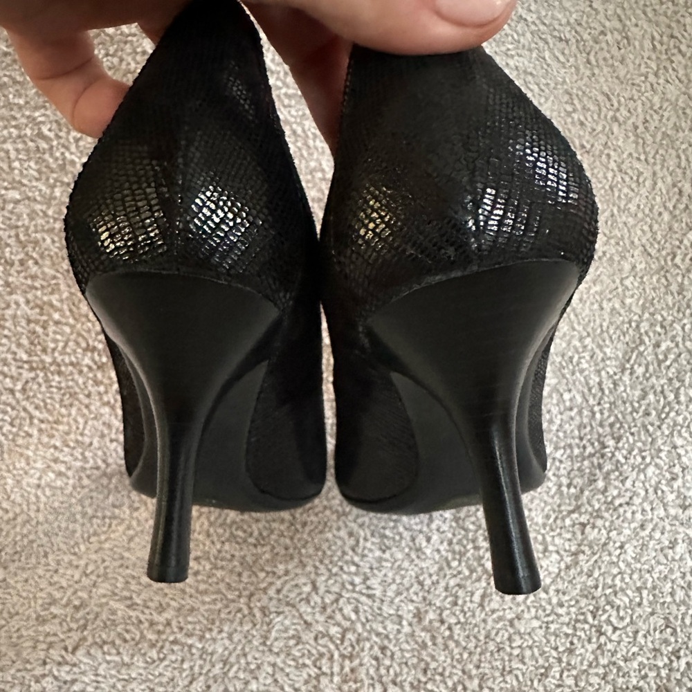 Calvin Klein Black Heels - Picture 3 of 6